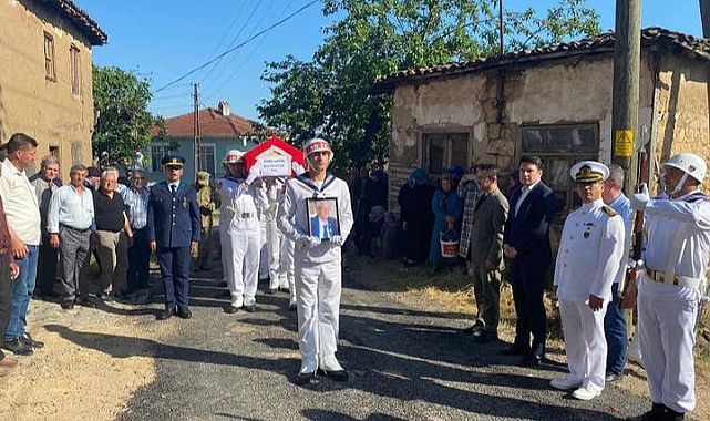 Kıbrıs Gazisi Bayram Çetin, son yolculuğuna uğurlandı