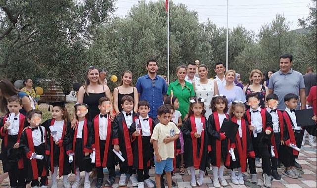 Küçükkuyu'da mezuniyet heyecanı