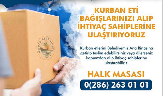 "Kurban demek paylaşmak demek"