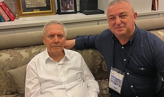 Mevlüt Oruçoğlu, Aziz Yıldırım ile buluştu