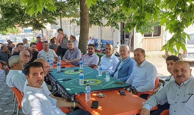 Milletvekili Güneşhan köy ziyaretinde