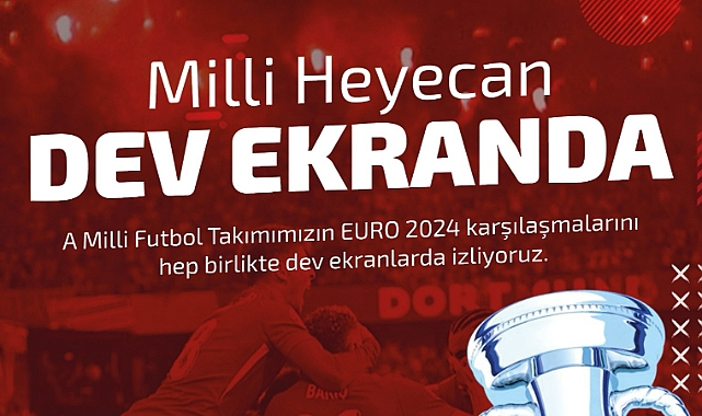 Milli maç dev ekranda
