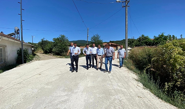 Musa Göktaş, köy ziyaretlerinde yol ve içme suyu projelerini inceledi