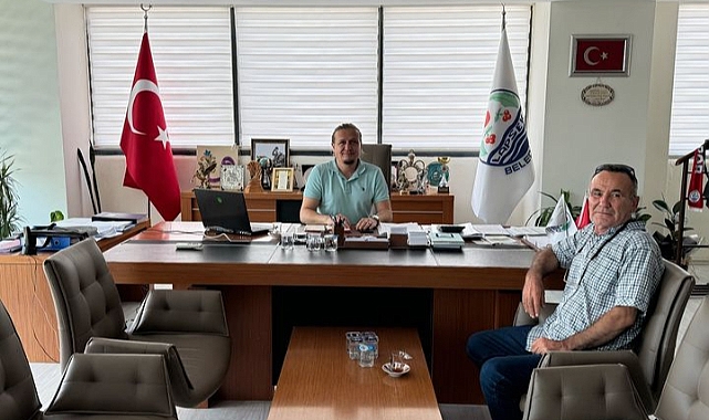 Mustafa Yıldız’dan Başkan Atilla Öztürk’e ziyaret