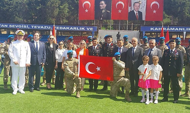 Nejdet Uçar, 116 Jandarma Eğitim Merkezi'nde yemin törenine katıldı