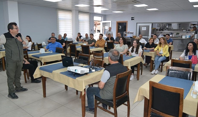 Orman yangınları ile mücadele eğitimi verildi