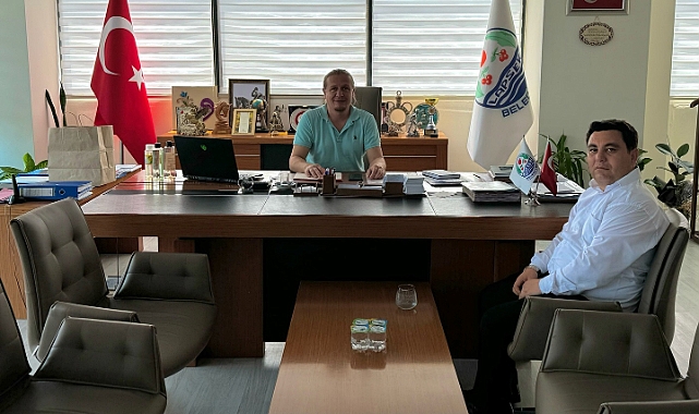 Özgür Çubukçu, Belediye Başkanı Atilla Öztürk’ü ziyaret etti