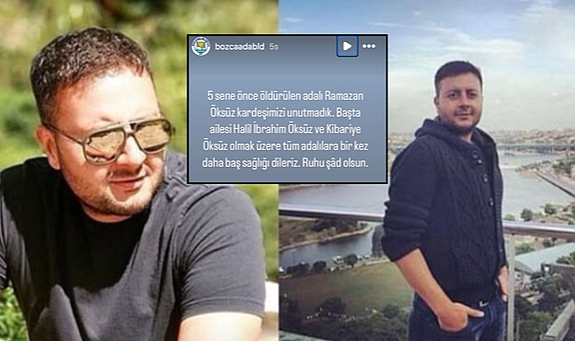 Ramazan Öksüz unutulmadı
