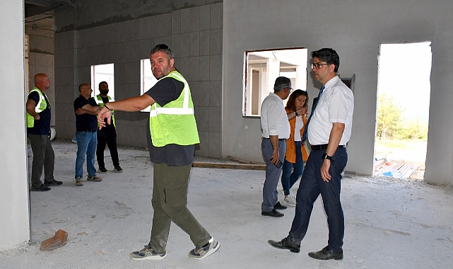 Rektör Erenoğlu incelemede