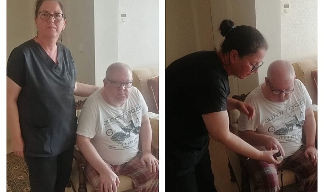 Sağlıklı Yaş Alma Merkezi bayramda da hastaların yanında