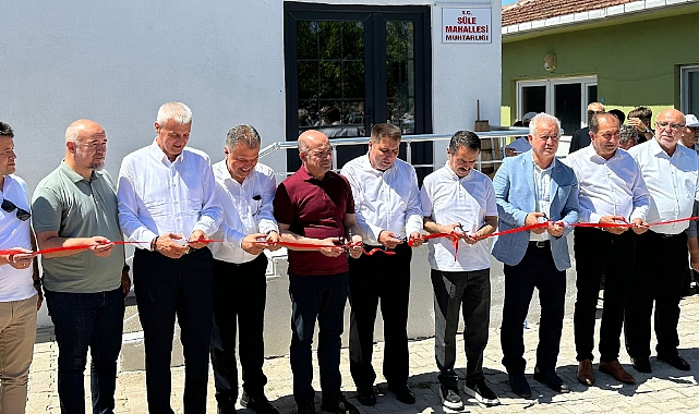 Süle mahallesi hayır cemiyeti ve sosyal yaşam merkezi açılışı gerçekleştirildi