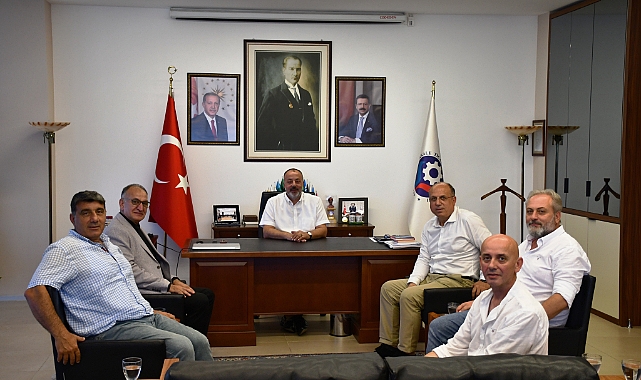 Türkiye Hentbol Duayenleri Platformundan ÇTSO’ya ziyaret