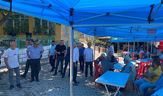 Vali Aktaş, Aşağıokçular köyü geleneksel köy hayrında