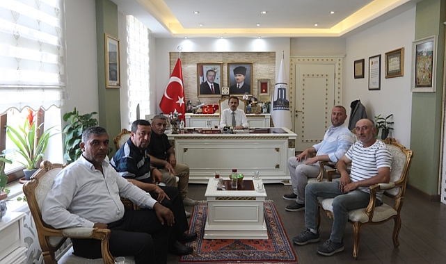 Vali Aktaş, Işıklar Köyü Muhtarlığını ağırladı