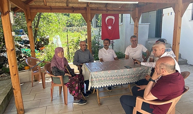 Vali Aktaş, Şehit Binbaşı Ercan Kurt’un ailesini ziyaret etti