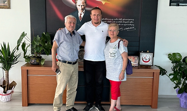 Vatandaşlardan Belediye Başkanı Atilla Öztürk'e ziyaret