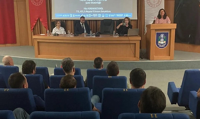 Veterinerlere eğitim verildi