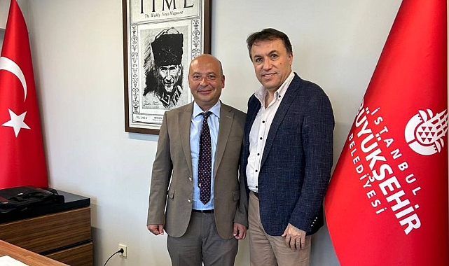 Yahya Göztepe, İBB Mahalli İdareler Başkanı Kemal Aydın ile görüştü