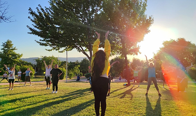 Yazın enerjisi zumbayla karşılandı