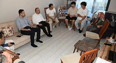 AK Parti'den Ölçek ailesine taziye ziyareti
