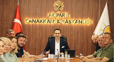 AK Parti İl Yönetim Kurulu haftalık toplantısı gerçekleştirildi