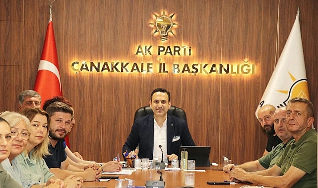 AK Parti İl Yönetim Kurulu haftalık toplantısı gerçekleştirildi