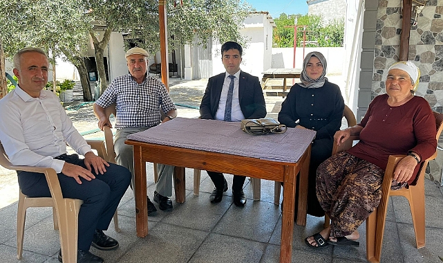 Alper Taş, 15 Temmuz Demokrasi ve Milli Birlik Günü münasebetiyle şehit aileleri ve gazileri ziyaret etti