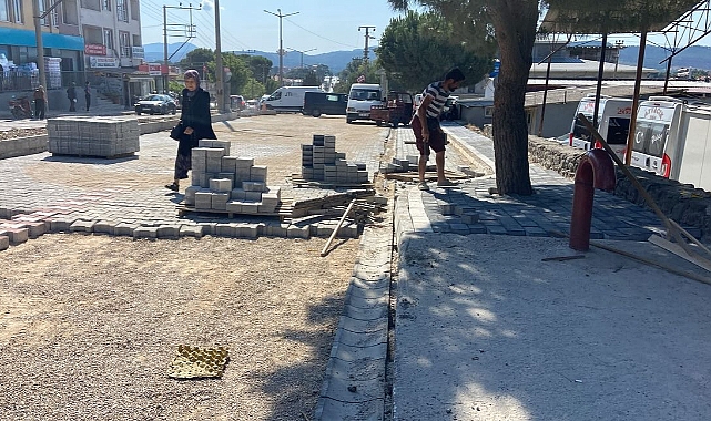 Ayvacık Belediyesi’nden yoğun çalışma programı