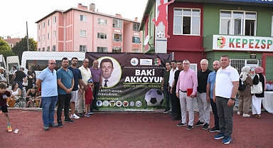 Baki Akkoyun anısına düzenlenen Çocuk Futbol Turnuvası Kepez'de gerçekleştirildi