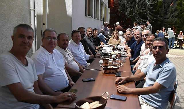 Başkan Erkek, Cemevi’nde vatandaşlarla buluştu