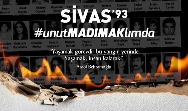 Başkan Erkek'in Sivas Katliamı mesajı
