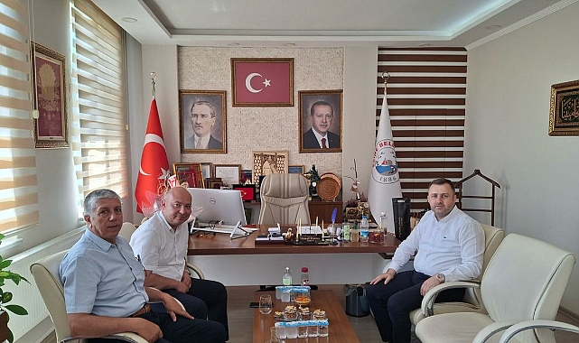 Başkan Göztepe ve Başkan Yüksel buluştu