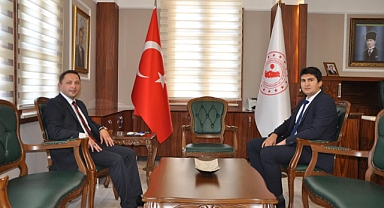 Başsavcı Demir'den Kaymakam Kayabaşı'na hayırlı olsun ziyareti