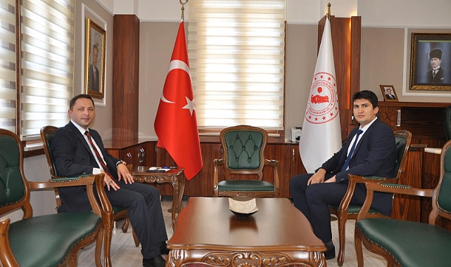 Başsavcı Demir'den Kaymakam Kayabaşı'na hayırlı olsun ziyareti