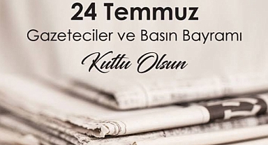 Baştürk'ten Gazeteciler Günü kutlaması
