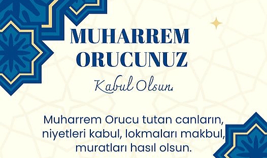 Bayramiç Belediyesi'nden muharrem orucu kutlaması