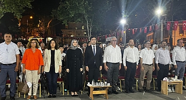 Bayramiç'te 15 Temmuz Demokrasi ve Milli Birlik Günü programı gerçekleştirildi