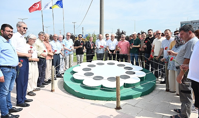 Biga Belediye Başkan Yardımcısı Ergün Tulnay, Srebrenitsa Soykırımı anma törenine katıldı