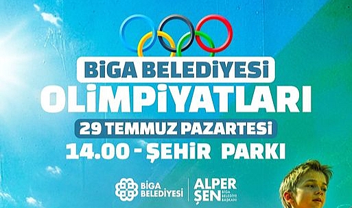 Biga Belediyesi yaz oyunları etkinliği