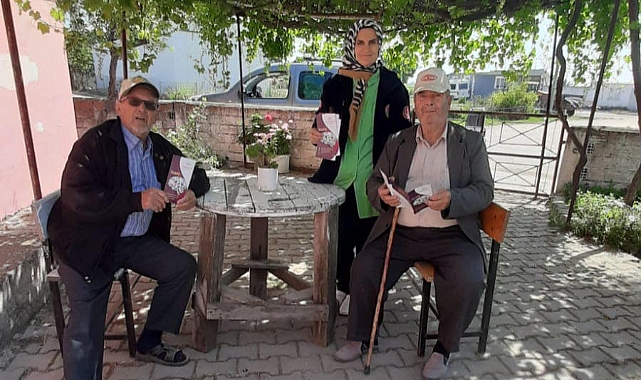 Biga’da köylerde sağlık bilgilendirmesi