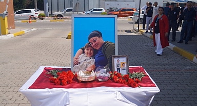 Biga Devlet Hastanesi'nde Filiz Çakmak için veda ve anma töreni düzenlendi