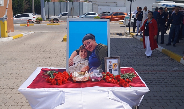 Biga Devlet Hastanesi’nden anne ve oğula acı veda