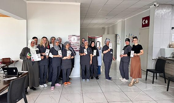 Biga İlçe Sağlık Müdürlüğü'nden eğitim ve bilgilendirme
