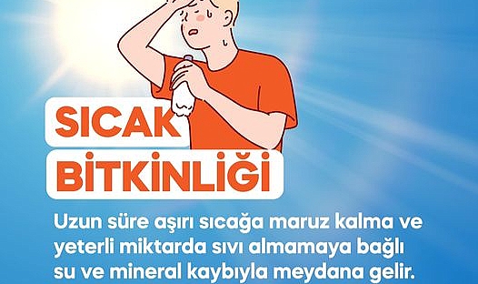 Biga İlçe Sağlık Müdürlüğü'nden sıcak hava uyarısı