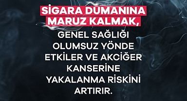 Biga İlçe Sağlık Müdürlüğü'nden sigara ve sigara dumanı uyarısı