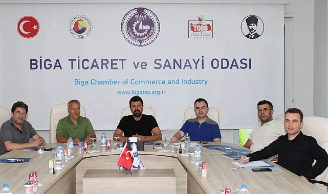 Biga TSO’da 4 No’lu meslek komite toplantısı