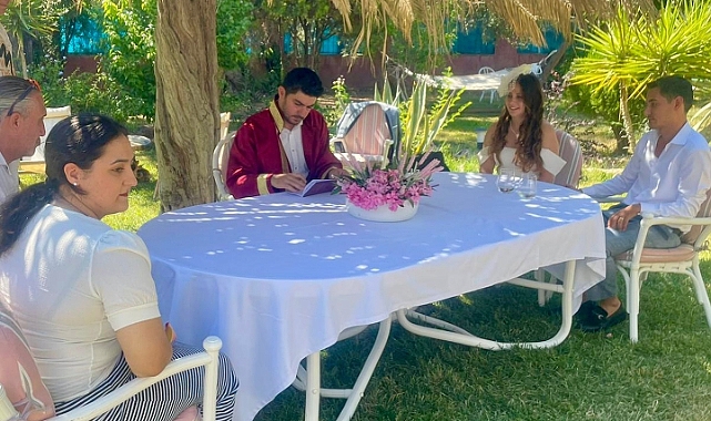 Çağlar ile Emine çifti dünyaevine girdi