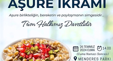 Çan Belediyesi'nden aşure ikramı