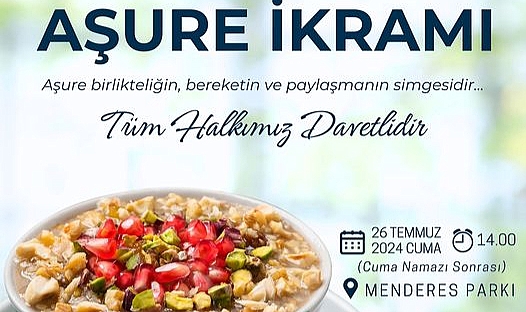 Çan Belediyesi'nden aşure ikramı