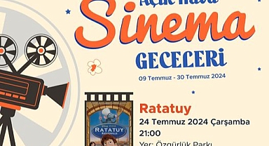Çanakkale Belediyesi'nden açık hava sinema geceleri etkinliği